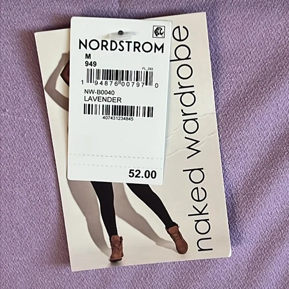 Naked Wardrobe Lavender Bodysuit Size M NWT - Picture 2 of 3